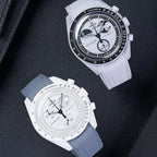 Pulseiras de Borracha Premium - Moonswatch